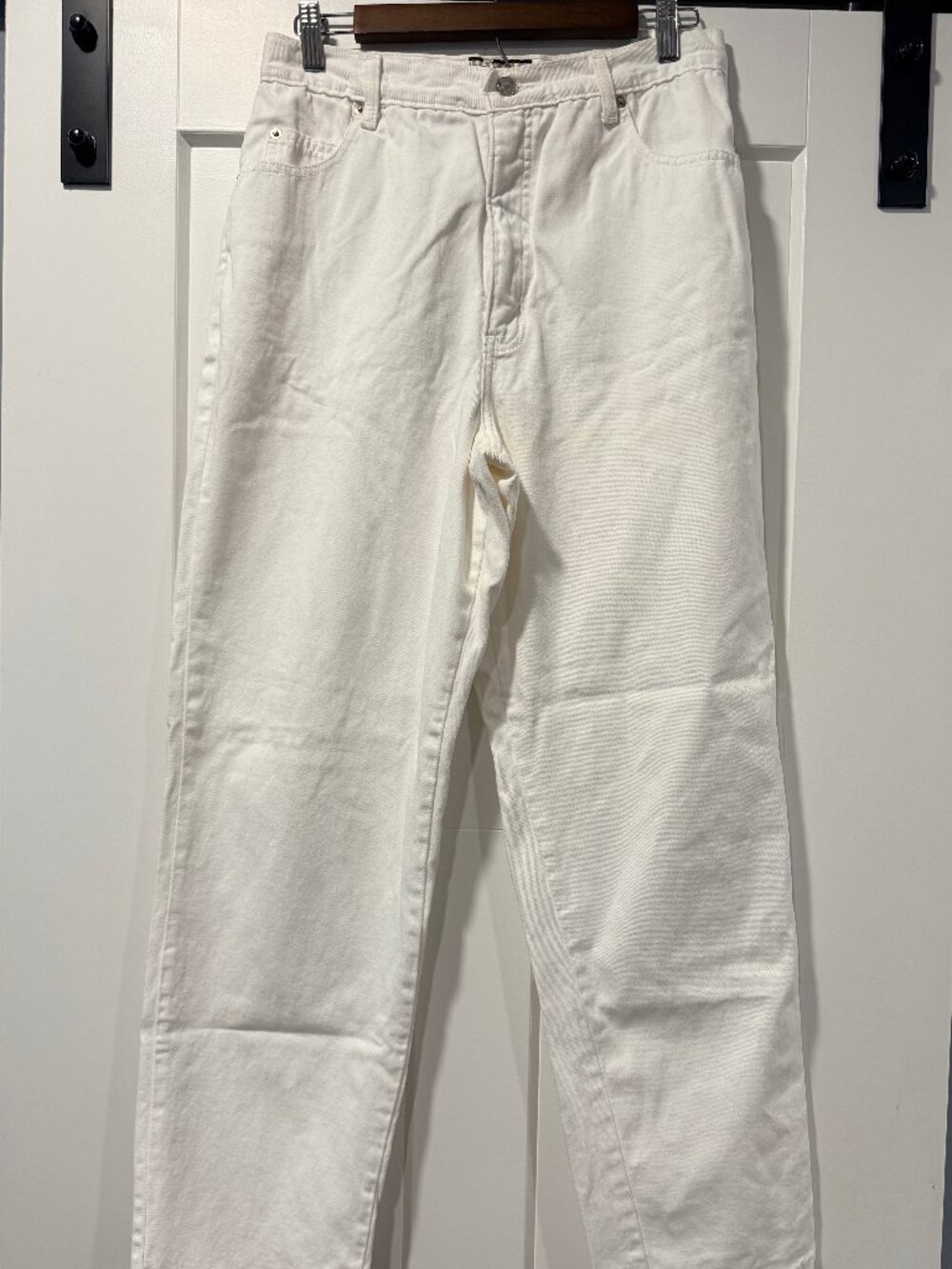 Vintage Forenza White Denim 5-Pocket Jeans